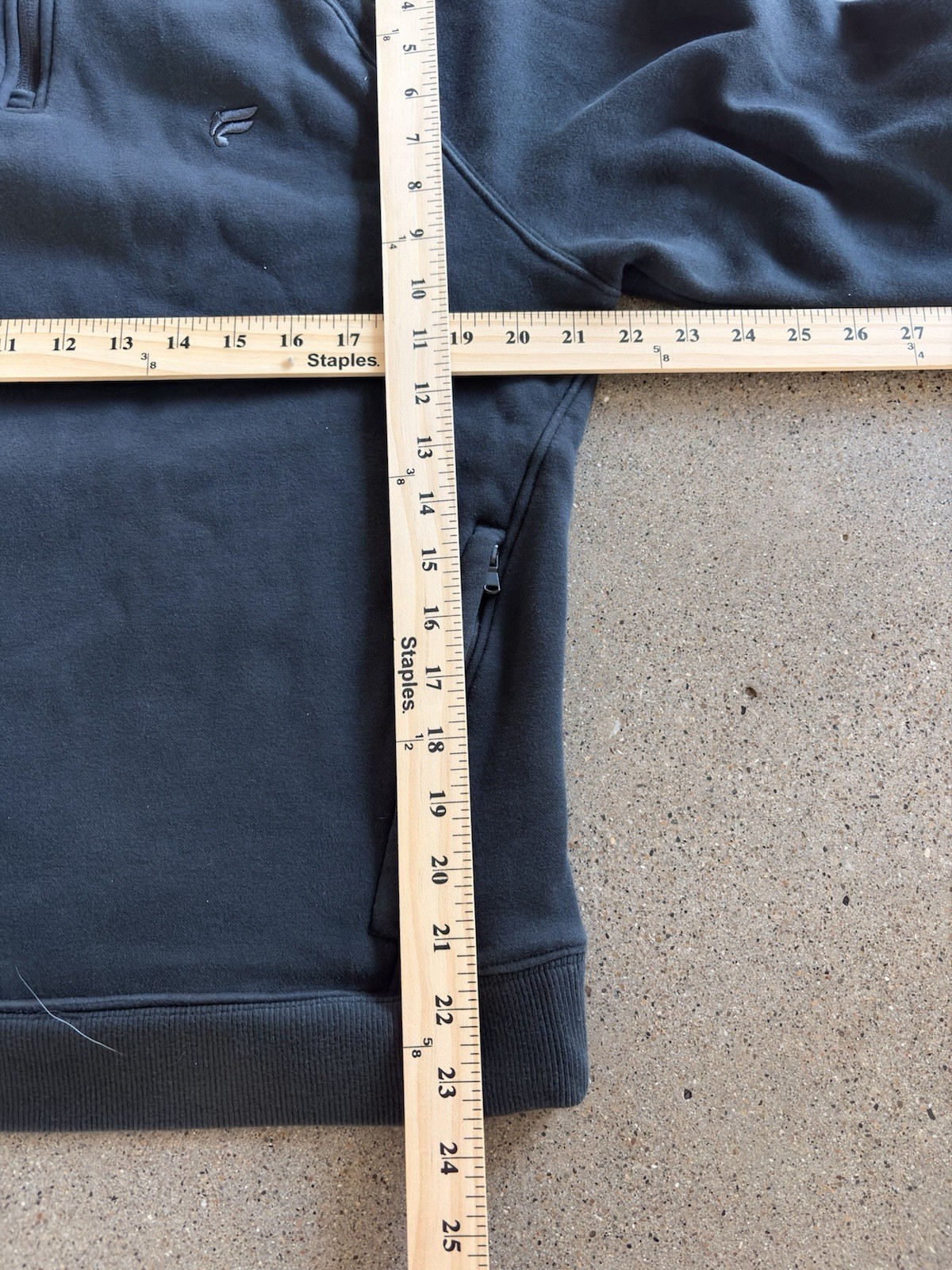 Fabletics The Go To Quarter Zip Black Size L gallery