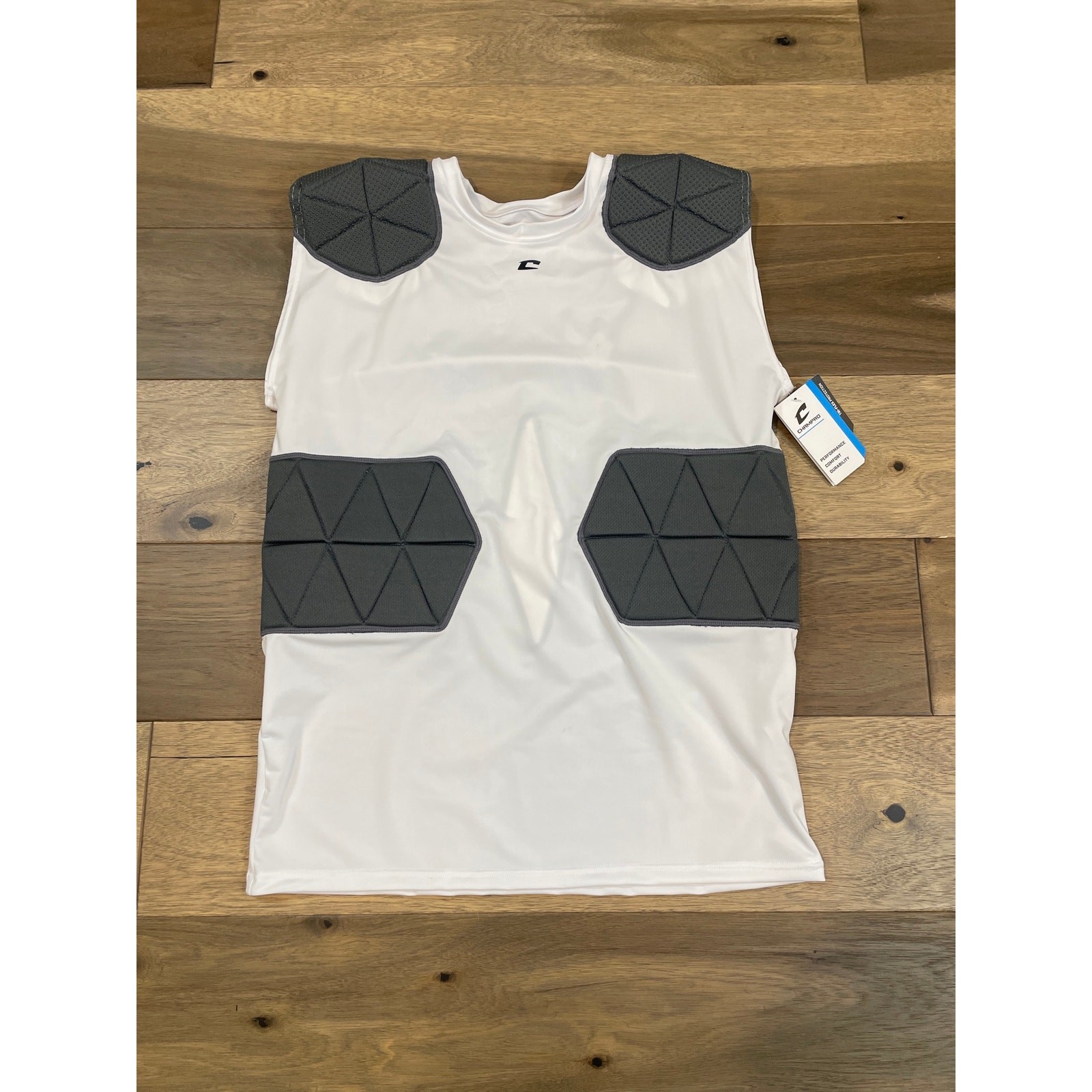Champro Tri‑Flex Padded Compression Shirt XL Football Rib & Shoulder Protection gallery