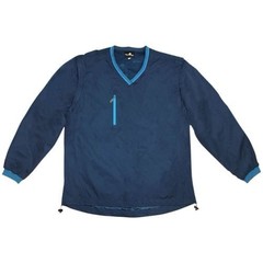 The Weather Company Mens V-Neck Convertible Rain Shirt size LG