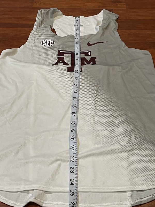 Nike Pro Elite Track & Field Singlet ‘Texas A&M’ Made In USA (size mens S) gallery