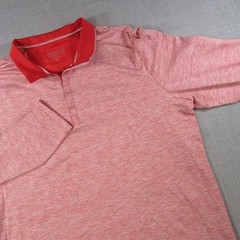 Maelreg Performance Pullover 1/4 Zip Mens 2XL Red Athletic Golf Shirt
