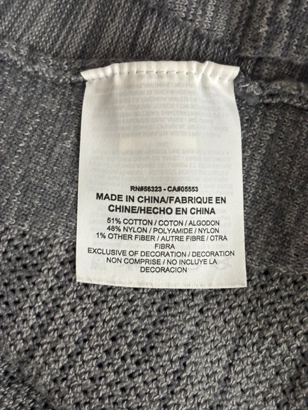 Nike Sweater Mens Size Small Gray Tech Knit Crew Kangaroo Pocket Training Gym gallery