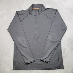Patagonia Mens XL Capilene Midweight 1/4 Zip Mock Base Layer Sweatshirt Adult