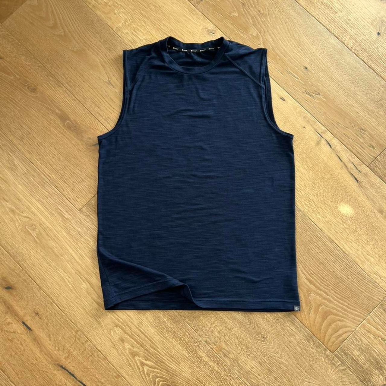 GAIAM | Dark Blue Athletic Tank Top | Men’s Medium | gallery