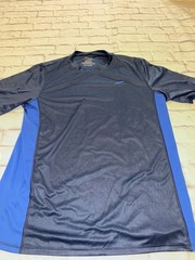 Speedo XL Block The Burn Mens Blue UV Short Sleeve T-shirt, Speedo XL Shirt