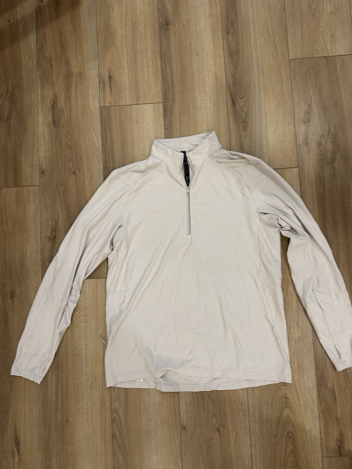 Lululemon Mens Engineered Warmth Size XL Ivory Quarter Zip gallery