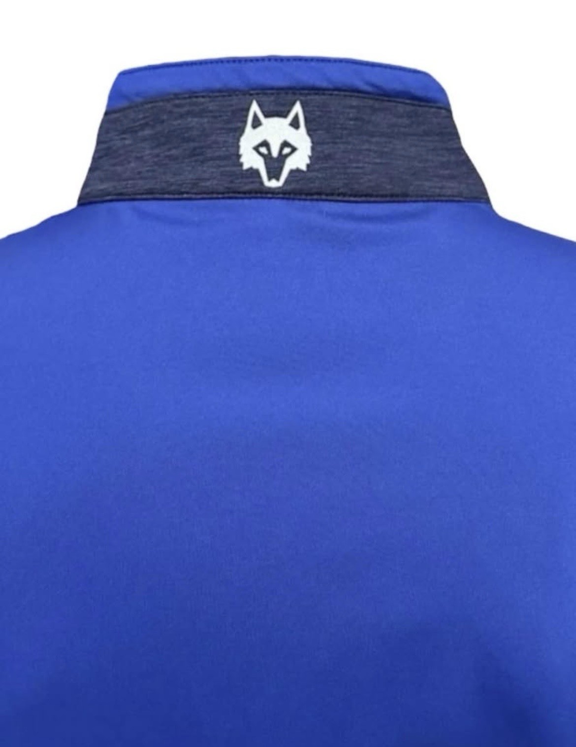 Greyson Men's M Blue/Yellow 1/4 Zip Mock Neck Pullover Long Sleeve Golf gallery