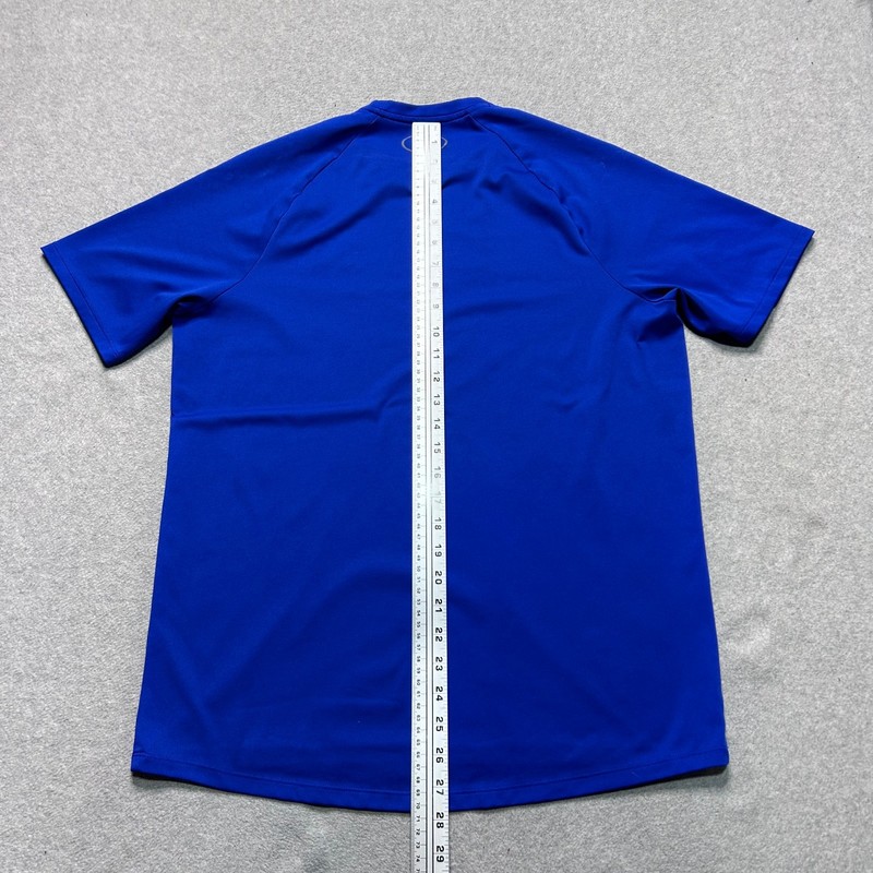 Under Armour Tech Tee Shirt Mens Medium Blue Short Sleeve Gym Running gallery