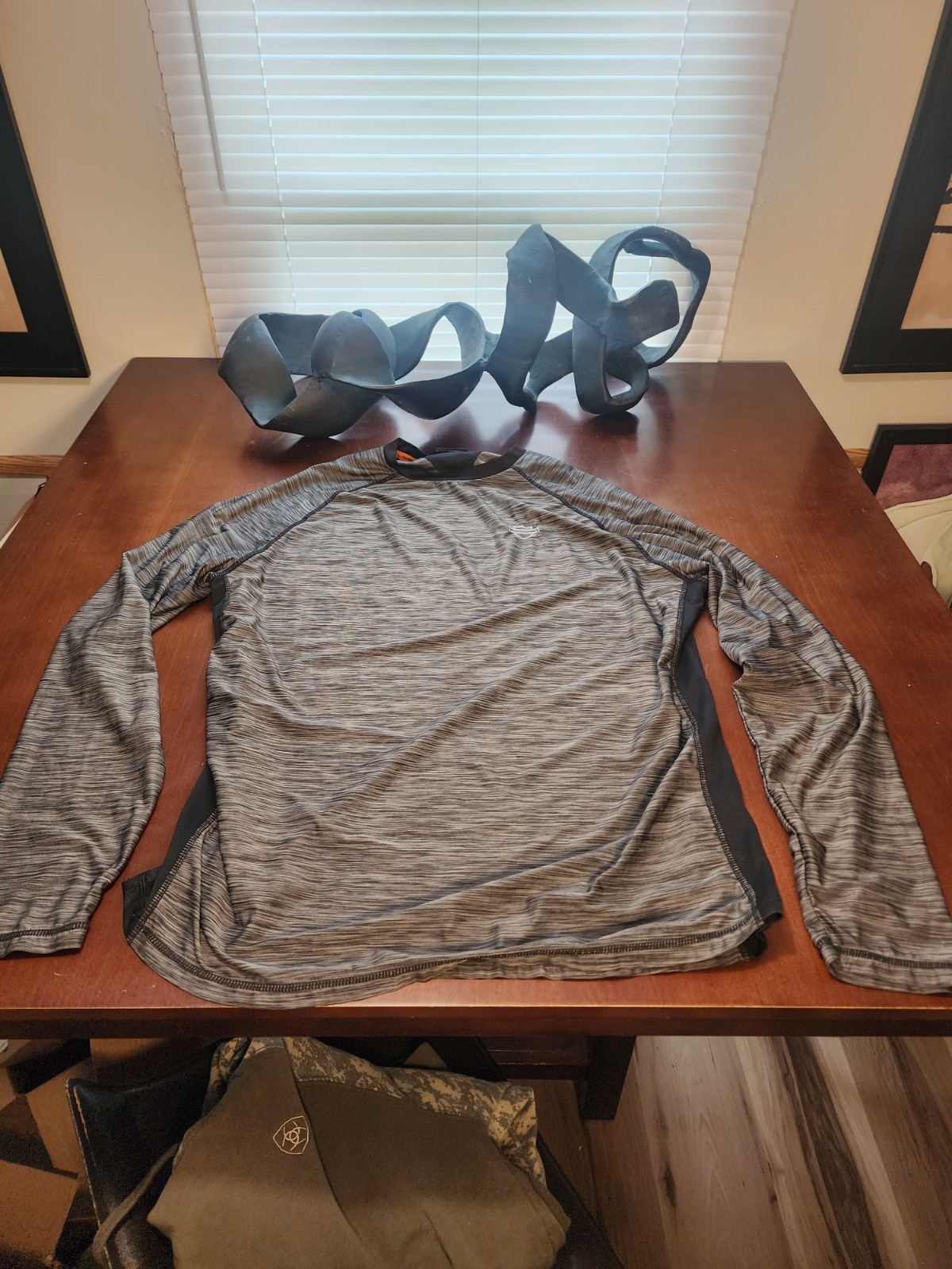 Harley-Davidson Performance Mesh Panel Gray Pullover 96405-18VM - Men's Size M gallery