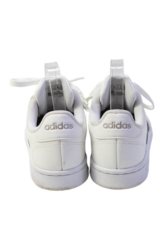 Adidas Womens Leather Cloudfoam Comfort Low Top Sneakers White Size 7 gallery