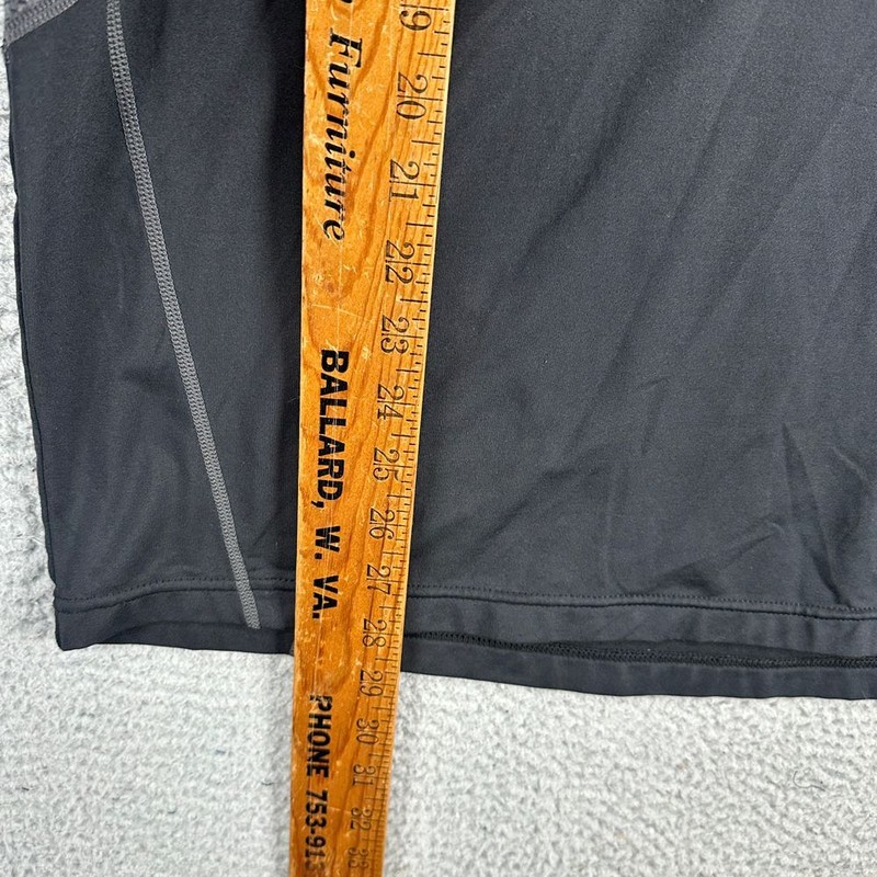 Sunice Sport Pullover Shirt Mens XL Superlite FX Black Grey Quarter Zip Athletic gallery