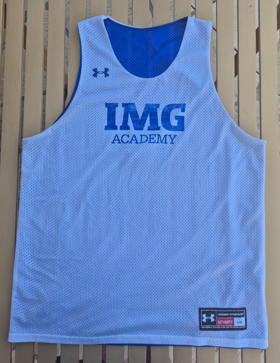 IMG Academy basketball practice jersey, reversible, Under Armour, Large gallery