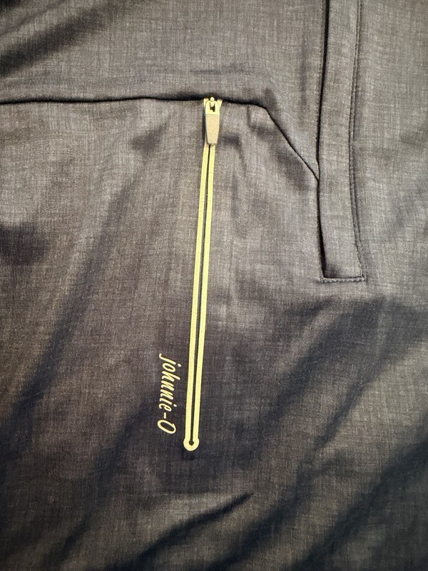 johnnie-O Spur Performance 1/4 Zip Pullover Men’s large Navy Blue Long Sleeve gallery