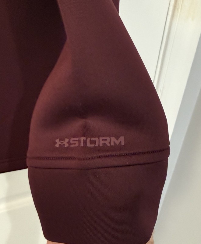 Under Armour UA Drive Pro Hybrid Drive 1/4 Zip Maroon Large NWT 6005666 gallery