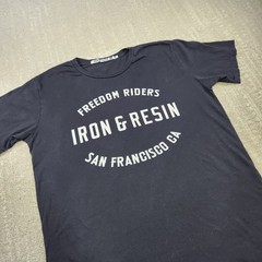 Iron And Resin Shirt Men Large Freedom Riders Motorcycle Club Huckberry Cali