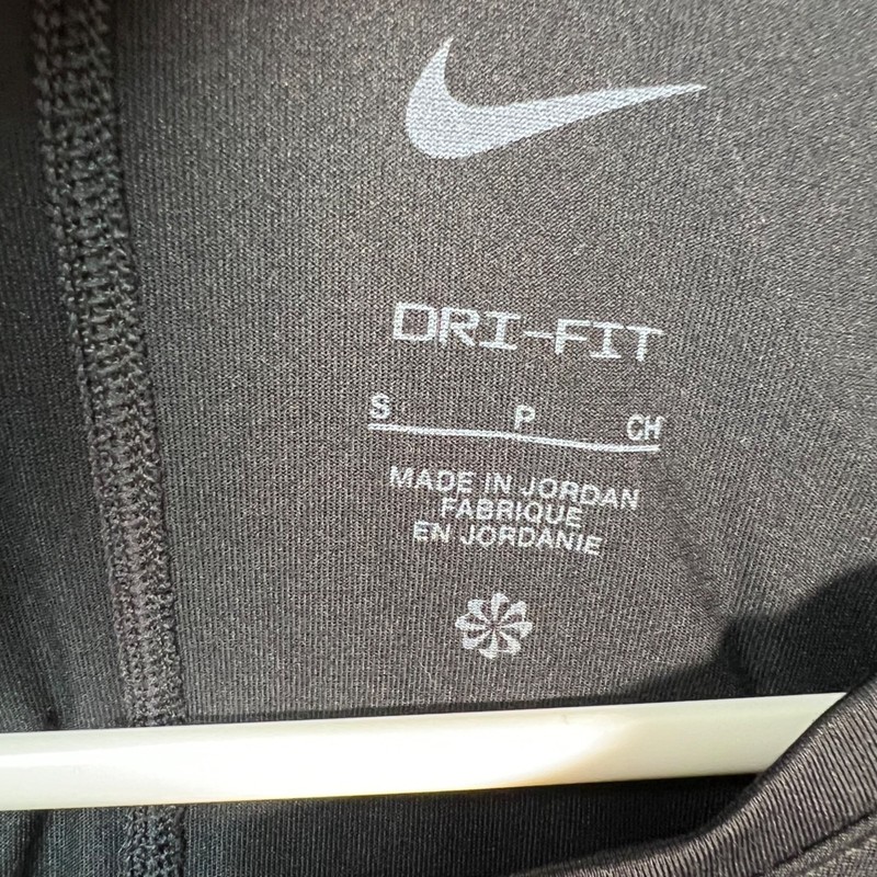 Nike Dri-Fit Womens Size Small Black Long Sleeve Athletic Shirt Running Gym gallery
