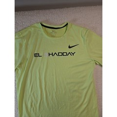 Nike Dri Fit El Shadday T-Shirt Mens LT GL GL Neon Yellow Athletic workout gym