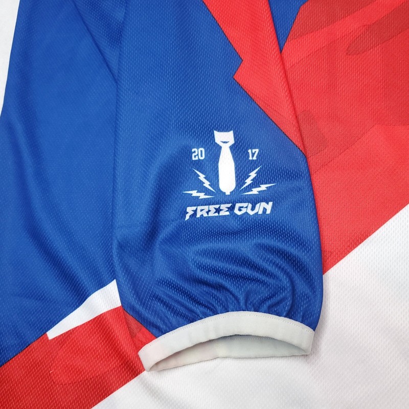 FLY RACING Racewear 2017 Jersey Devo Honor Motocross Shot Race Gear Mens XL gallery