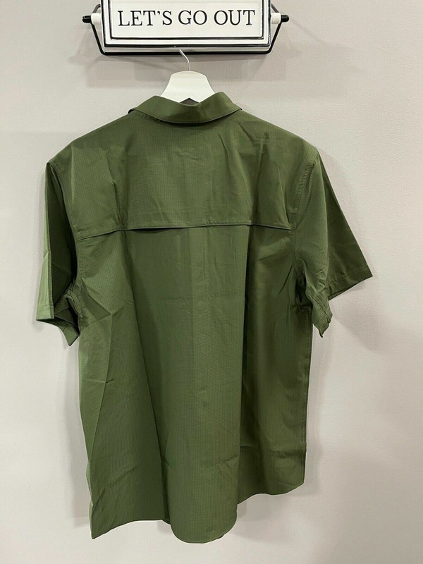 Allforth Mens Performance Outdoor Short Sleeve Shirt, Sea Turtle Size Medium gallery