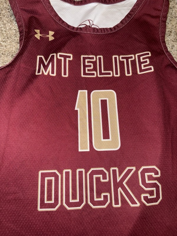 Under Armour Reversible MT Elite Ducks #10 Basketball Jersey Tank Men’s SM gallery