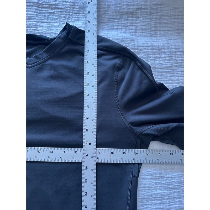 Lululemon Black Long Sleeve Running Training Top Size L Thumbholes Zipper Pocket gallery