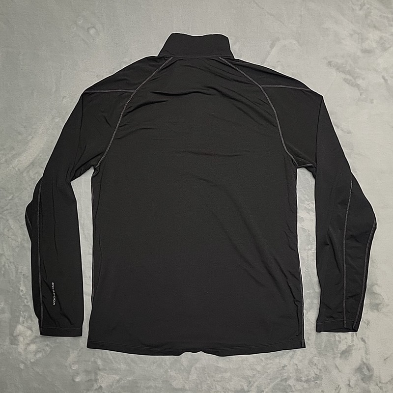 Paradox Shirt Men Medium Black Merino Wool Blend Dri Release 1/4 Zip Long Sleeve gallery