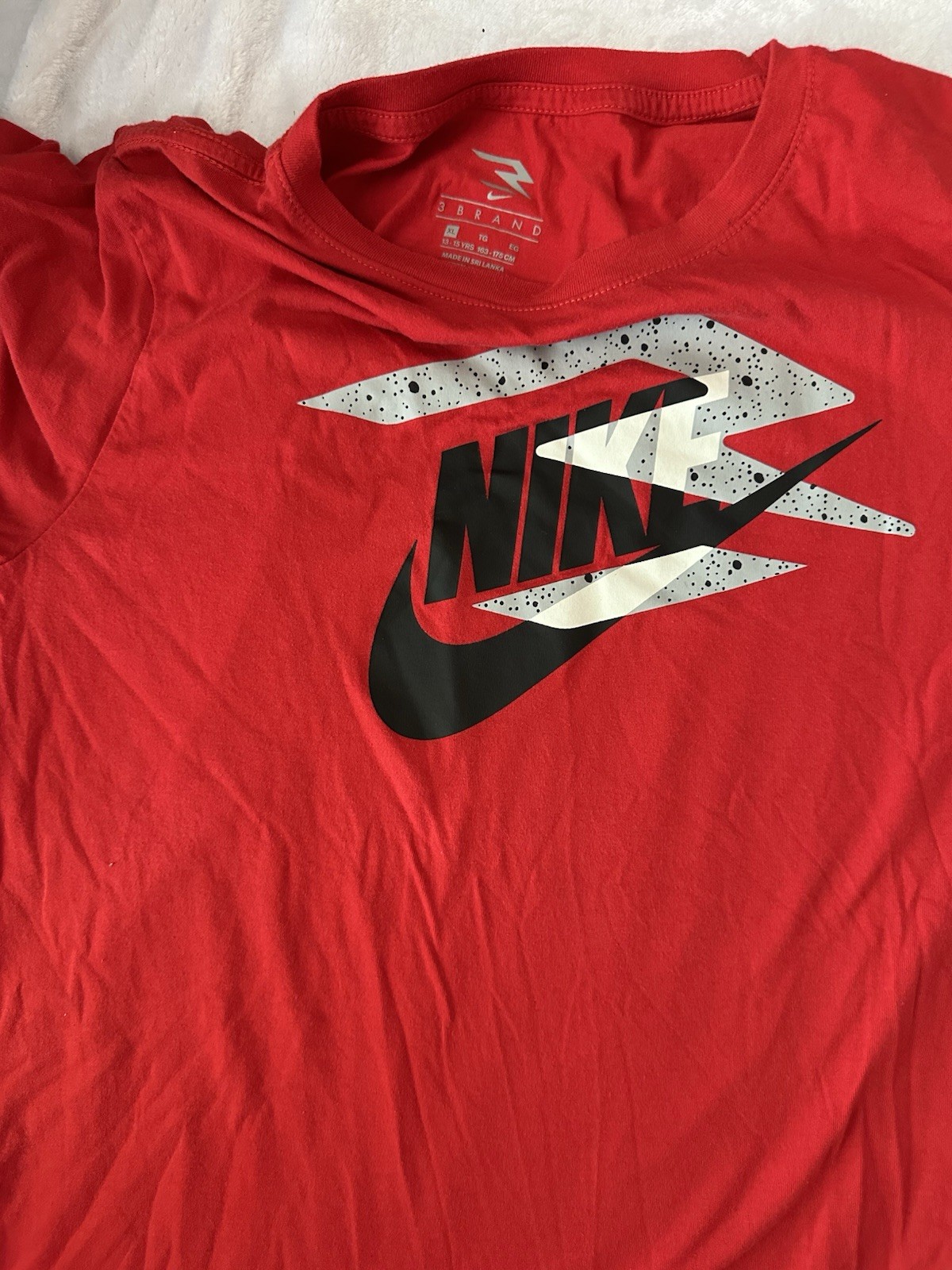 Two Nike Dri-FIT Men's XL Blue Short Sleeve Crew Neck Breathable Logo T-Shirt gallery