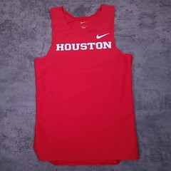 NIKE Pro Elite Running Singlet University Of Houston Mens MEDIUM Made In Usa