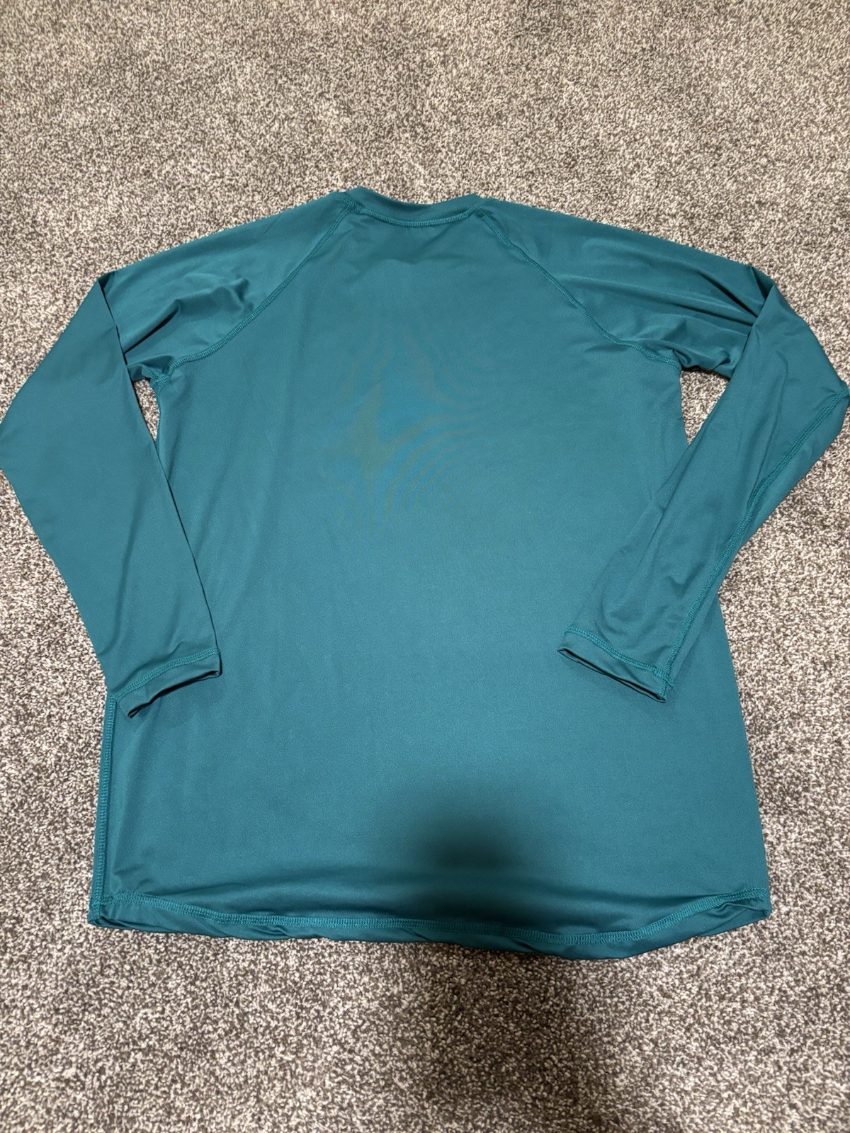 Bruce Bolt Performance Long Sleeve Shirt Blue Green Teal Baseball Undershirt gallery