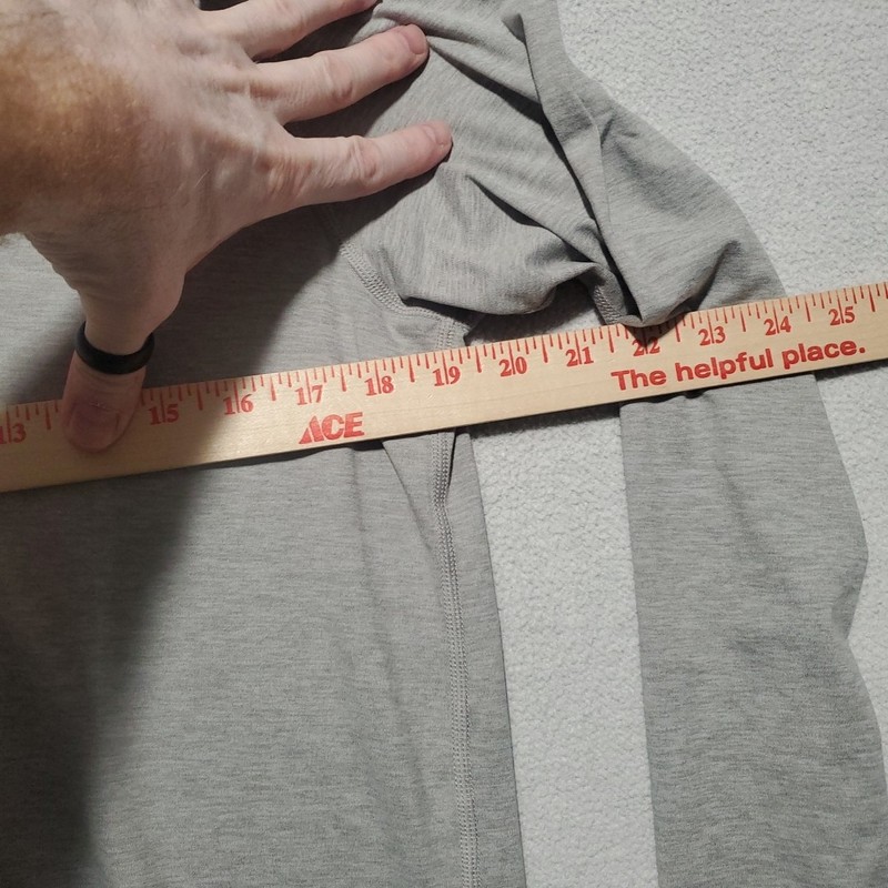 Vuori Shirt Mens Small Gray Ease Performance Pullover 1/2 Half Zip Outdoor Dad gallery