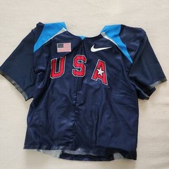US Olympics speedsuit Nike running bodysuit shirt XL