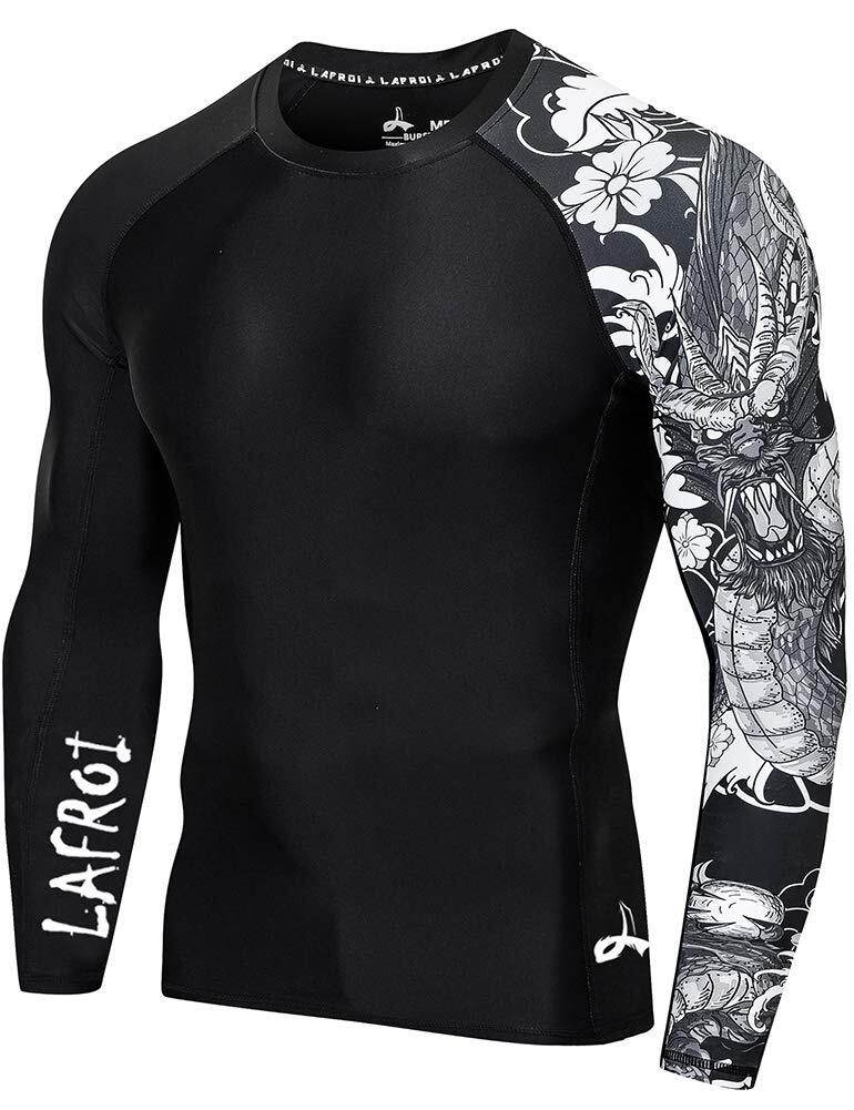 Men's Long Sleeve UPF 50+ Baselayer Skins Performance Fit Compression Rash Gu... gallery