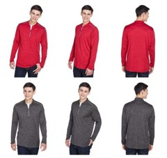 CORE365 Mens’ Kinetic Performance Quarter-Zip, 2XL – 5XL