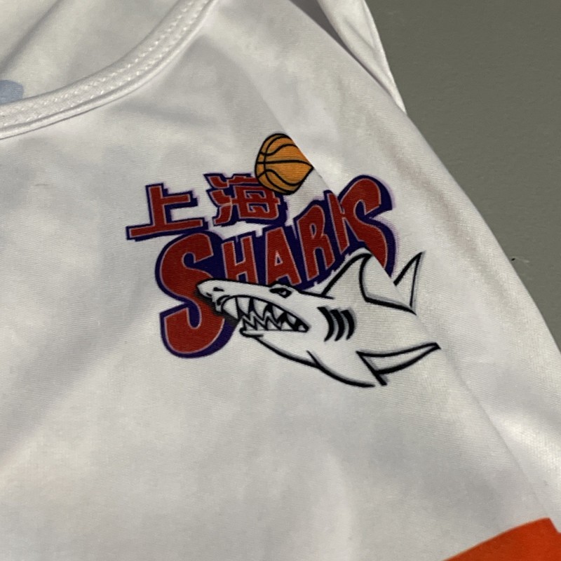 Shanghai Sharks Sewn Jersey Jimmer Fredette #32 Jersey Champs XL Suer Thin Light gallery