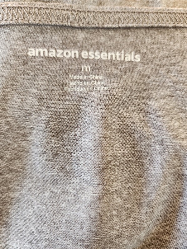 Amazon Essentials Tech Stretch Tank Top in Heather Gray Size M gallery