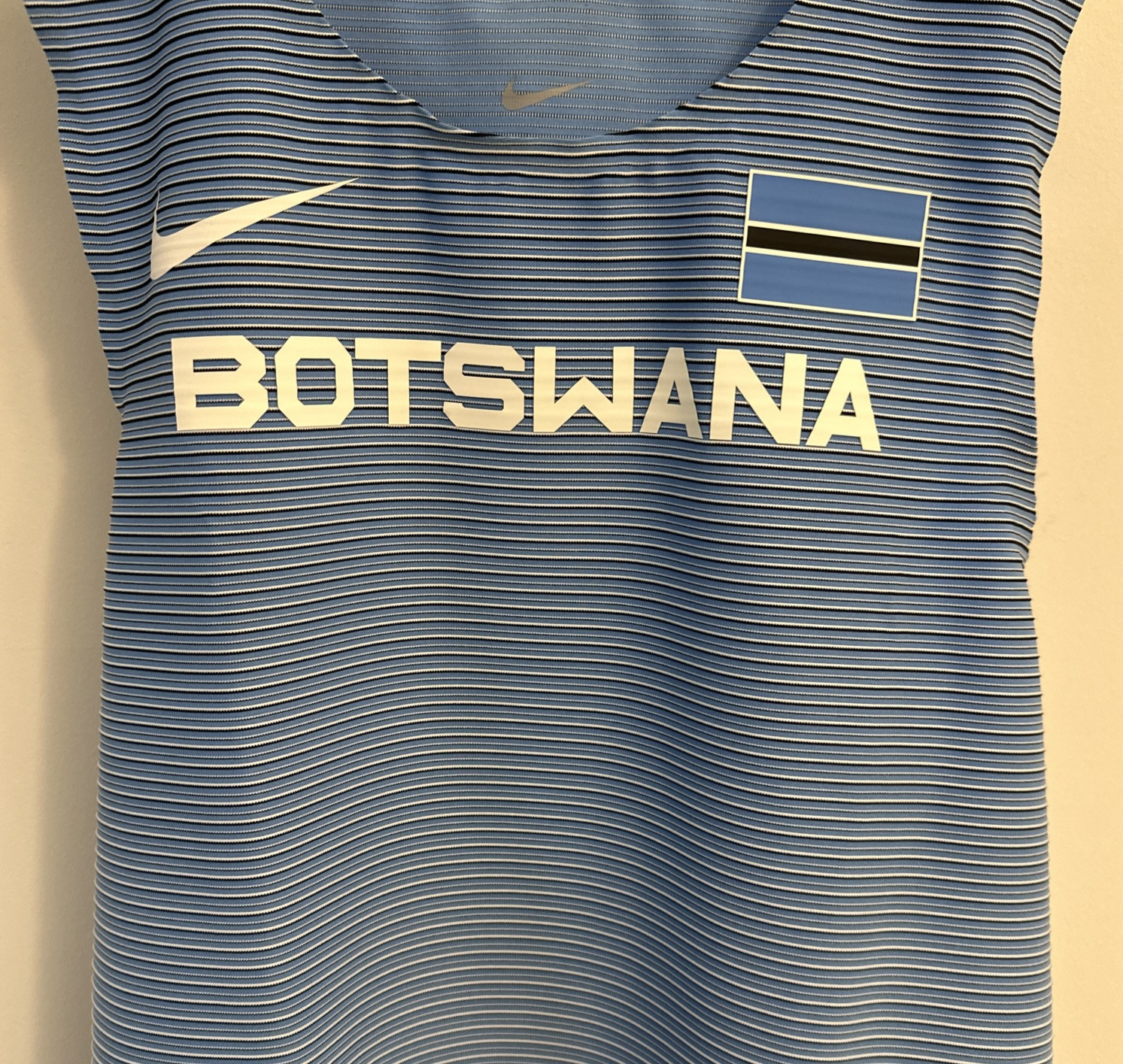 Nike Pro Elite Team Botswana Rare Running Track Top CI6295-412 Size XL Made USA gallery