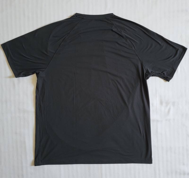 Rhone Reign Tee Men's XL Black Short Sleeve Performance Training Stretch T-shirt gallery