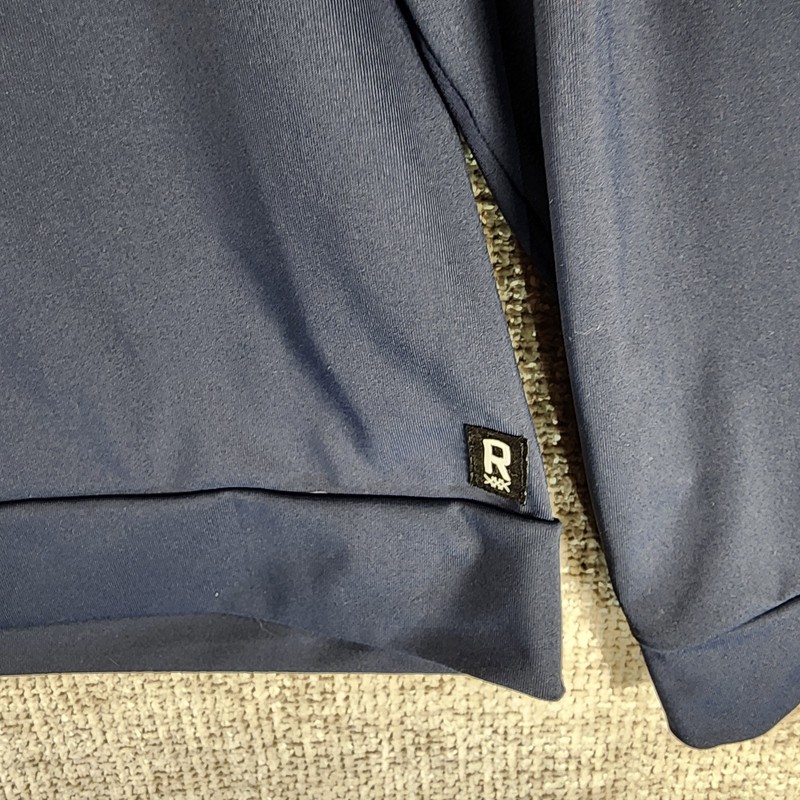 Rhone Essentials Performance Hoodie Shirt Mens L Navy Pullover Midweight Nice! gallery