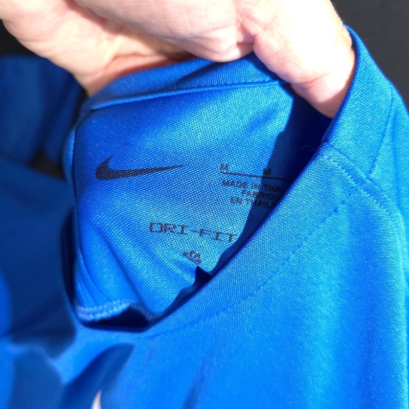 Nike Dri-FIT Park First Layer Mens M Blue AV2610-463 Long Sleeve Soccer Jersey gallery