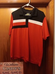 Izod PerformX Polo. Men’s Medium, Short Sleeve Golf Performance Shirt.