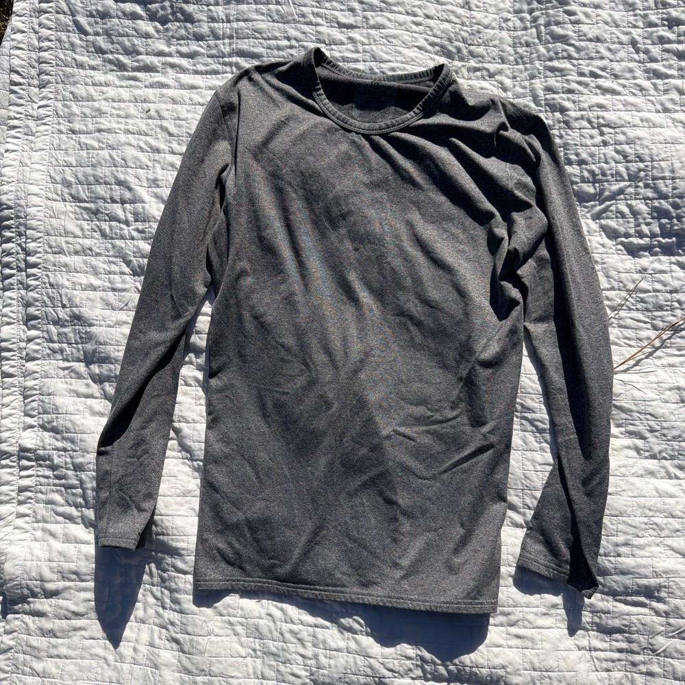 Men’s Or Women’s Thermal Long Sleeved Champion Gray Shirt