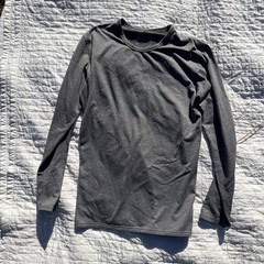 Men’s Or Women’s Thermal Long Sleeved Champion Gray Shirt