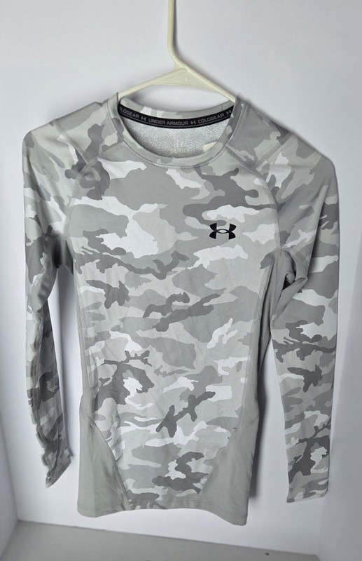 1 Under Armour ColdGear Infrared Compression Mock Mens Camo- SMALL gallery