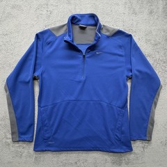 Nike Pullover Mens Medium Half Zip Dri-FIT Athletic Running Training Top