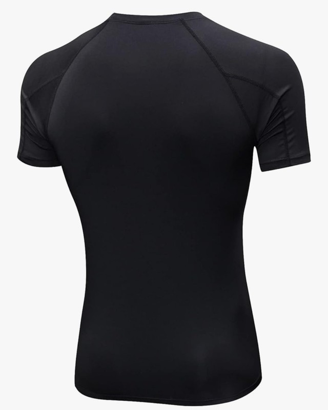 Men's Bodybuilding Sports Tight T-shirt Summer Compression gallery