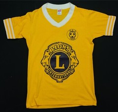 Rare Vintage SOFFE Lion’s International O.A.A. 1999 Soccer Jersey T Shirt 90s S