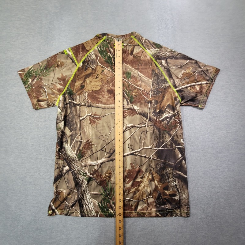 Under Armour Compression Shirt Mens Medium Brown Camo Heat Gear Scent Control gallery