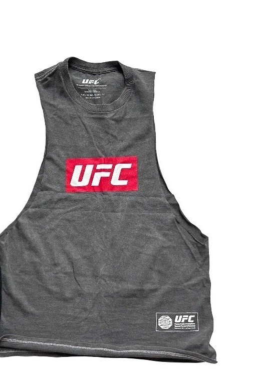 UFC Men’s Drop Tank Tops Stringers Gym Tee 7 XS Small gallery