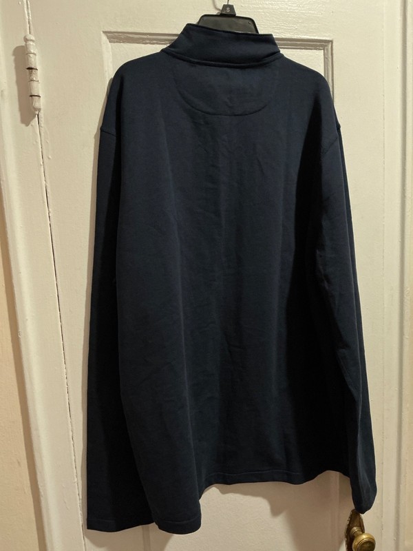 J. Crew Performance Half-Zip Pullover Navy Blue Sz XL NWT gallery