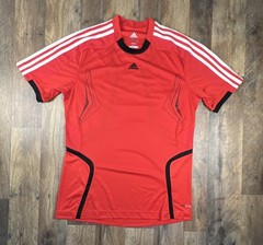 Adidas Climacool Predator Performance Jersey Tee Soccer Sports 3 stripes Small